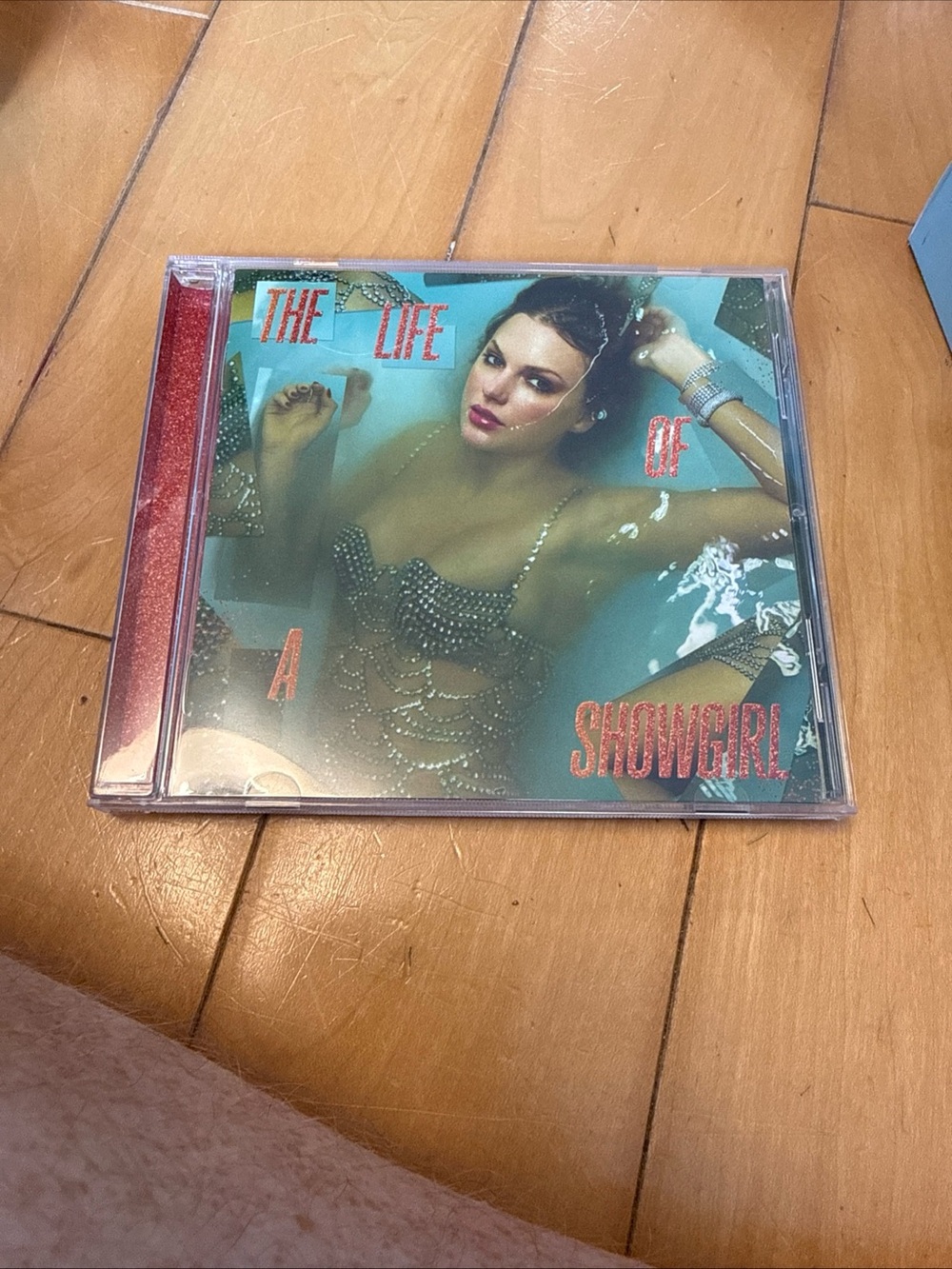 Taylor Swift CD - Teal Cover with Pink Accents